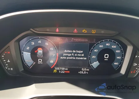 2020 Audi Q3 z USA, uszkodzony, nr VIN WA1AECF31L1028763